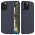 thumbnail image 1 of For iPhone 16 Pro Case Shockproof Liquid Silicone Soft Lining Phone Cover, 1 of 5