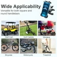 "TOPGO Universal Phone Holder Mount for Golf Cart and Bike, OneHanded