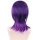 thumbnail image 4 of Peluca de cosplay Let's Work para fiesta de anime, 45 cm, sintética, 4 of 4