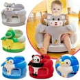 thumbnail image 2 of SDOTXA Cute Cartoon Animal Baby Learn to Sit Chair Cover Only, No Filler Included, Soft Plush Floor Lounger Seat for Toddler Boys Girls, Mouse, 2 of 3