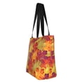 thumbnail image 3 of Kdxio Autumn Leaves Women Reusable Grocery Bags Foldable Ripstop,Reusable Shopping Bags for Shopping,Gym,Gift, 3 of 7