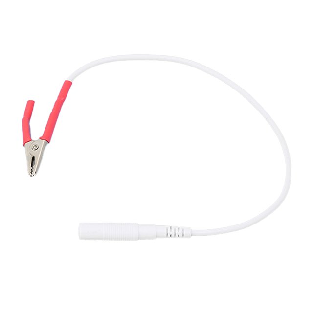 Alligator Clip Clamp Test Lead Cable Electrode Accessories for Electronic AcupunctureRed