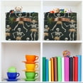 thumbnail image 6 of Ryvnso Skeleton Dancing Storage Basket Large Bin Foldable Boxes Toys Organizer 14.2x10.2x8.3in 2 PCs, 6 of 8