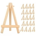 thumbnail image 4 of Wood Easel, Multifunction Decorative Mini Folding 20Pcs Easel Stand, Desktop For 15 X 10cm Painting Ad Display, 4 of 8