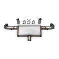 thumbnail image 1 of Flowmaster Exhaust System Kit 718154 FlowFX Axle-Back System; 409 Stainless Steel; With Muffler; 2-1/2 Inch Pipe Diameter; Single Exhaust With Dual Exit; Dual Out Rear Exit; With Hardware And Hangers, 1 of 8