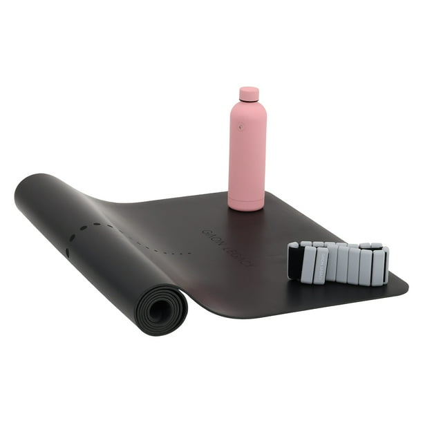 Tapete de Yoga Gaon Antideslizante Acolchonado 185cm Negro