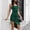 Green, variant on Women's Shiny Satin Adjustable Straps Backless Cowl Neck Asymmetric Hem Ruched Midi Dress Ladies Casual Dresses Beach Dresses for Women Women Fitted Dresses Sleeveless Sweater Dresses for Women Short