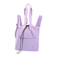 thumbnail image 4 of harper Gym Bag Casual Daypack Sports with Front Pocket Yoga Tap Drawstring Backpack Light Purple, 4 of 10
