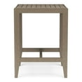 thumbnail image 3 of Homestyles Sustain Wood Outdoor High Bistro Table in Gray, 3 of 4