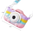 thumbnail image 3 of Tupukom Kids Camera Gifts for 3 to 12 Years Old Boys Girls,Mini Digital Dual Lens Childrens Toddlers Camera，Great Birthday Christmas Gifts for Kids, 3 of 7