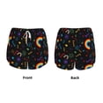 thumbnail image 3 of Hirioo Cartoon Pride Lgbt for Women's Double Layer Athletic Shorts High-Performance Gym Shorts with Inner Pocket, Elastic Waistband-Large, 3 of 7