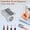 White, variant on 100Fens 2Pcs Metal Aluminum Pencil Sharpener, Handheld Metal Pencil Sharpener, Pencil Sharpening, Sharpen Pencils for Adults and Schools Offices Art
