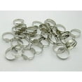 thumbnail image 3 of EOEMY 50 Silver Adjustable Ring Blank Glue On Base 8mm Pad, 3 of 4