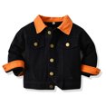 thumbnail image 2 of Vedolay Coats for Girls 2023 Baby Hooded Girls Kids Thick Girls Coat Outwear Orange,130, 2 of 5