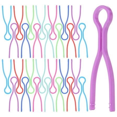 Plastic Bobbin Holders Small Clips Clamp Quilting Thread Sewing The Tailor Spool for Machine Bracket 50 Pcs