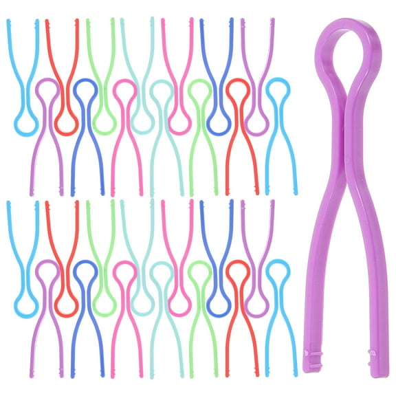 Plastic Bobbin Holders Small Clips Clamp Quilting Thread Sewing The Tailor Spool for Machine Bracket 50 Pcs