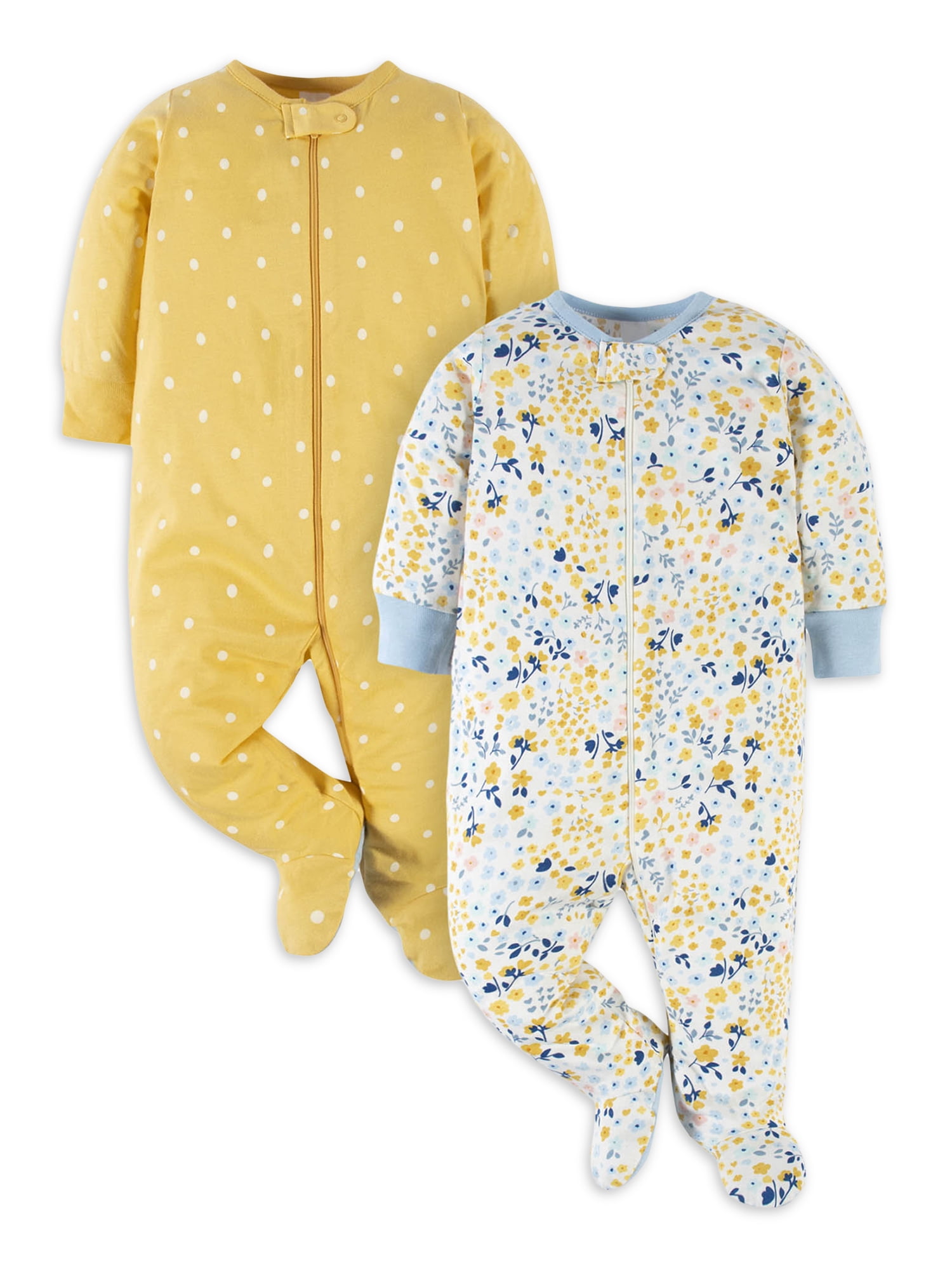 Gerber Baby Girl Sleep 'n Plays, 2-Pack (Newborn-3/6 Months)