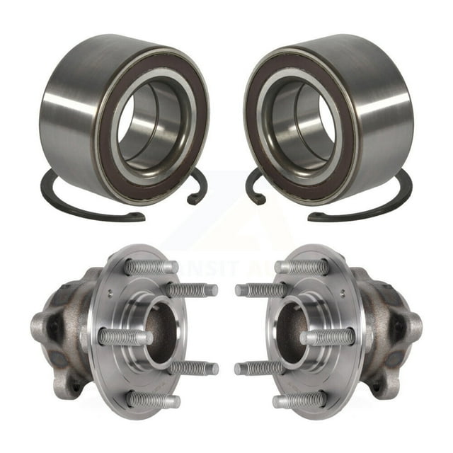 Kugel Front Rear Wheel Bearing and Hub Assembly Kit for Car Buick Encore Chevrolet Trax Sonic - Left Right Side (Driver Passenger) K70-101904
