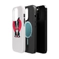 thumbnail image 2 of DistinctInk Tough Case for Apple iPhone 15 Pro MAX (6.7" Screen), Compatible with MagSafe Charging - Valentine's Day Boston Terrier, 2 of 6