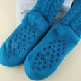 thumbnail image 4 of Plush Women's Sherpa Slipper Socks with Gripper Bottoms, The Perfect Winter House Sock US 6 to 11, 4 of 6