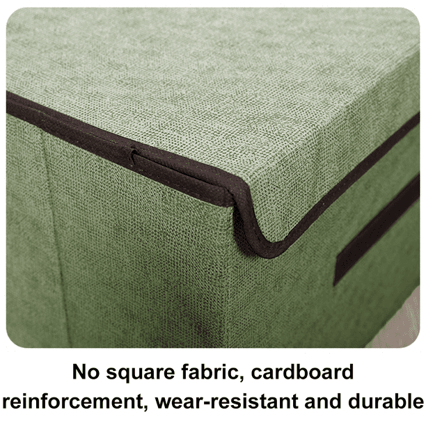 Morlinca Bac Rangement Plastique Pliable, Boite Rangement Avec Couvercle, Boite Rangement Vetement, Boite De Rangement Transparente Pour Cuisine, Salle De Bain, Salon, Chambre (4 Pack,50cm