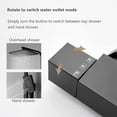 thumbnail image 4 of Thermostatic Shower Column, Black Shower Column for Bathroom, Shower Column with Mixer, Height Adjustable Shower System, 4 of 4