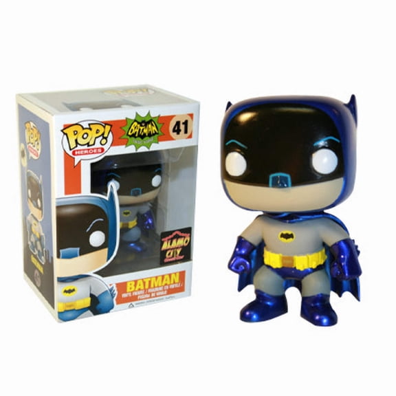 Collectible Funko POP! Heroes: Batman Classic TV Series - Batman (Alamo City Comic Con)(Damaged Box) #41