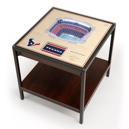 Houston Texans 25-Layer StadiumViews Lighted End Table