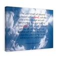 thumbnail image 4 of Scripture Walls 1 Thessalonians 4:16-17 Shout First Bible Verse Canvas Christian Wall Art Ready to Hang Unframed, 4 of 7