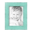 thumbnail image 2 of ArtToFrames 6" x 8" Eggshell Blue Picture Frame, 6x8 inch Blue Wood Poster Frame (WOM-4599),  Pack, 2 of 8