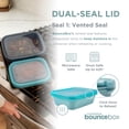 thumbnail image 3 of Recipiente para almacenamiento de alimentos U Konserve Platinum de silicona, 700 ml, 3 of 6