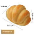 thumbnail image 2 of Simulation Bread Decompression Kneading Music Bread Toy Fake Food, 2 of 2