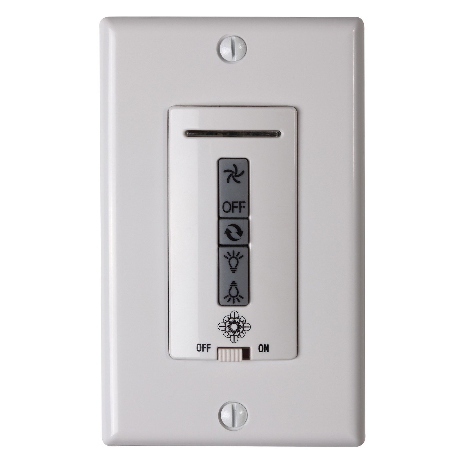 Monte Carlo Ceiling Fan Hard Wired Remote Wall Control with Receivers