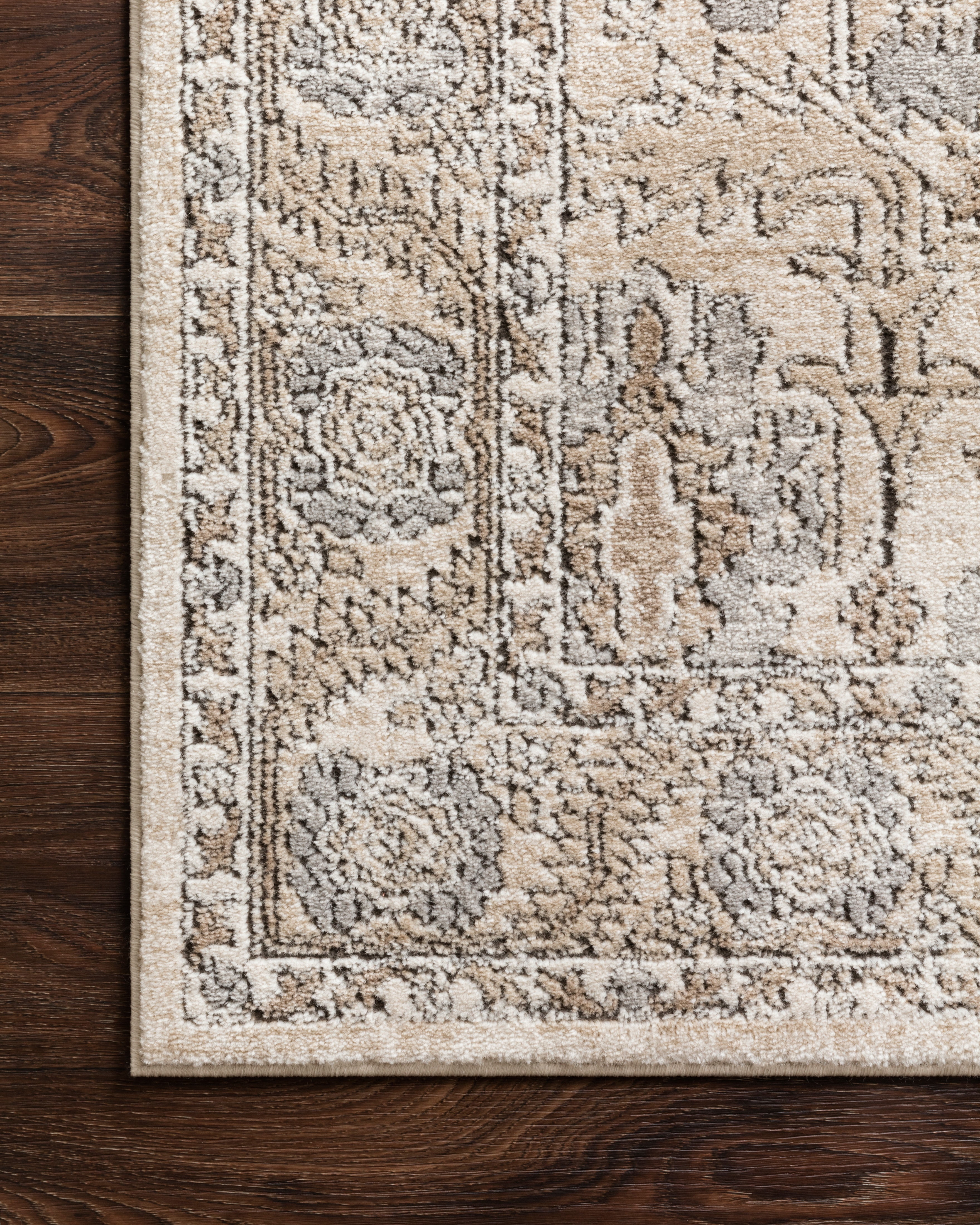 Loloi Teagan Ivory / Sand 7'-11" x 10'-6" Area Rug