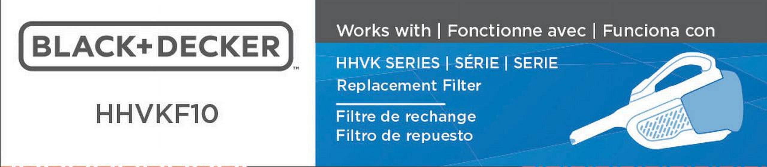 Black and Decker HHVKF10 Filter For Hand Vacuums HHVK320J10 HHVK320J61  HHVK320JZ01 HHVK415B01 HHVK515J00 Replacement Accessories - AliExpress
