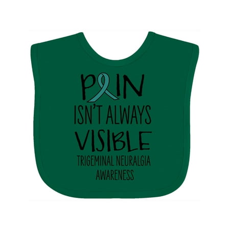 

Inktastic Trigeminal Neuralgia Awareness Pain Isn t Always Visible Gift Baby Boy or Baby Girl Bib
