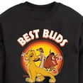 thumbnail image 3 of The Lion King - Simba, Pumbaa, & Timon Best Buds - Toddler & Youth Crewneck Fleece Sweatshirt, 3 of 5
