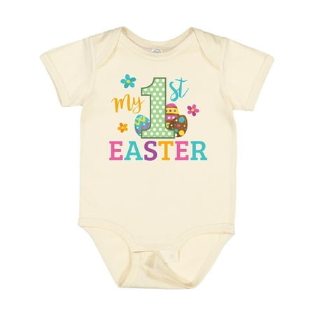 

Inktastic My 1st Easter Gift Baby Boy or Baby Girl Bodysuit