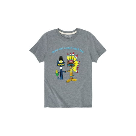 

Pete The Cat - Never Met A Cat - Toddler Short Sleeve Graphic T-Shirt