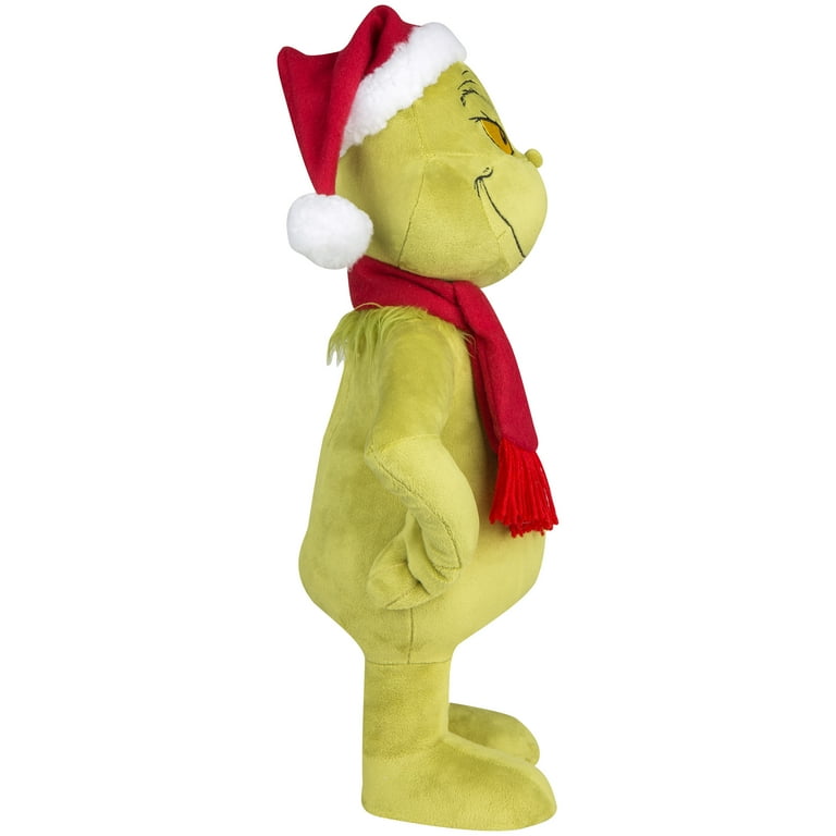 Grinch doll with store light up heart