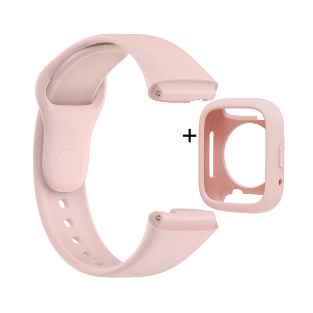 Silicone Band Strap For Redmi Watch 3 Active /For Redmi Watch 3lite Watchstrap Smart Sport WristBand Bracelet + Protective Case E Group redmi watch 3 active