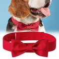 thumbnail image 2 of Goowood Dog Bow Ties Cotton Canvas Adjustable Pet Bow Collar for Cats and Dogs Wedding Party Formal Attire Special Occasion Stylish Neckwear Accessory, 2 of 8