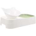 thumbnail image 1 of Assorted Color Plastic Cat Feeder with Grass Planter for Food and Water Storage 2.5 Quart, 1 of 5