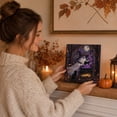 thumbnail image 5 of Halloween Ghost Pearl Art DIY Kit, Ghost Diamond Art Craft Kit with Crystal Pearl Beads, Cute Ghost Diamond Art for Adults & Beginner, Halloween Home Wall Decor, Fall DIY Gift, 5 of 7