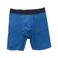 thumbnail image 1 of B91xZ Mens Underwear Boxer Briefs Breathable Comfortable Trunks,Light Blue S, 1 of 3