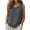 W10-Grey, variant on Tops For Women Sleeveless Tee Solid Color Round Neck Tank Top Simple Clothing Purple Xl