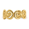 thumbnail image 4 of 14k Scroll Toe Ring, 4 of 8