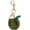 Dark Green, variant on Apple Keychain for Women - Alloy Bag Charm with Cute Fruit Design - Durable Purse Accessories Unique