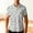 01 White, variant on YueHuiYing Men's Valentine's Day Short-Sleeve Collared Shirt Black and White Heart Print Button-Down Colorful Printed Clothing