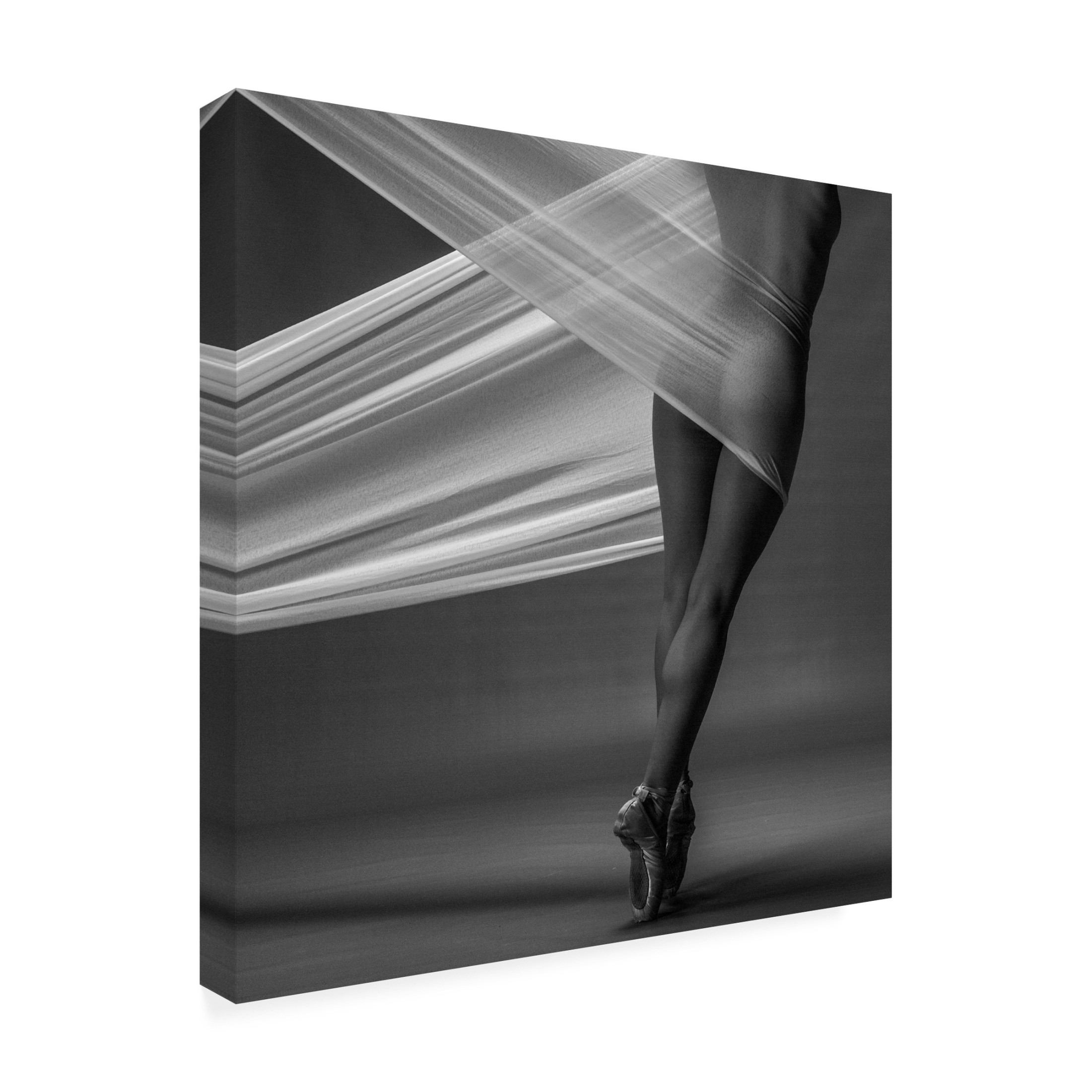 Malvin Jan Dyb 'Balance' Canvas Art - 35 x 35 Inches